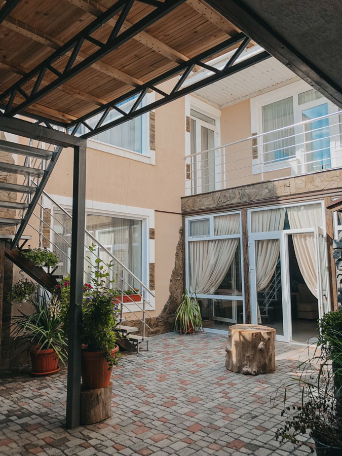 гостевые дома штормовое крым фото